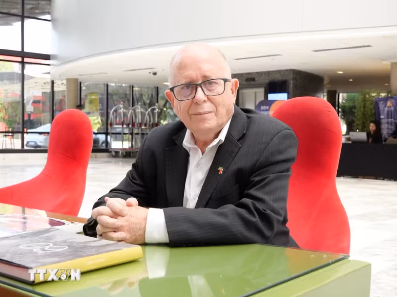 巴西越南友好协会秘书长佩德罗·奥利维拉。（图片来源：越通社）