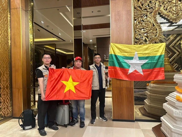 越南增派救援人员赴缅甸灾区开展救援行动。