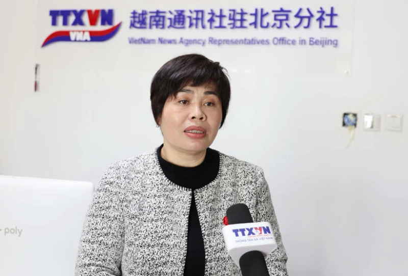 中国社会科学院马克思主义研究院潘金娥教授。（图片来源：越通社）