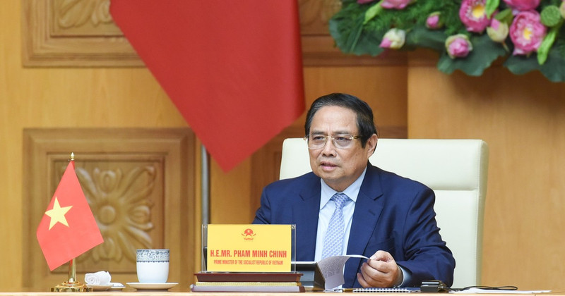 越南政府总理范明正在气候行动峰会上发表讲话【组图】