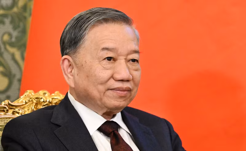 越共中央总书记苏林。