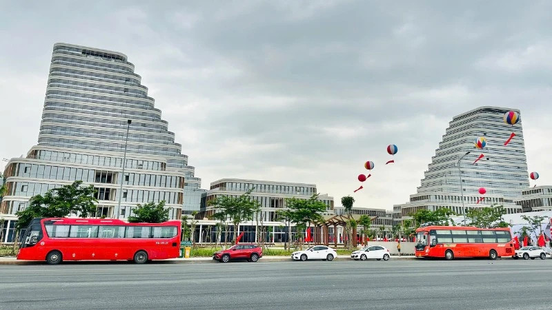 海防市政治行政中心。