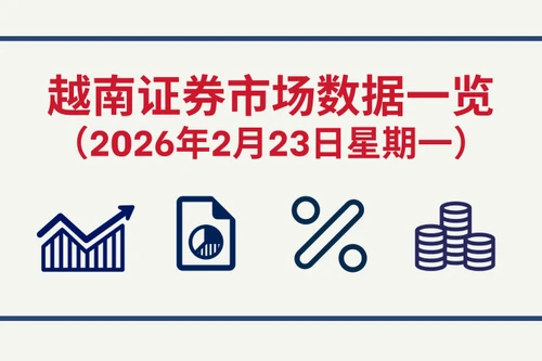 2月23日越南证券市场数据一览 【图表新闻】
