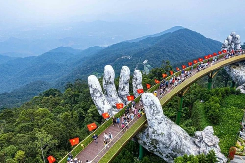 岘港市美景。（图片来源：越通社）