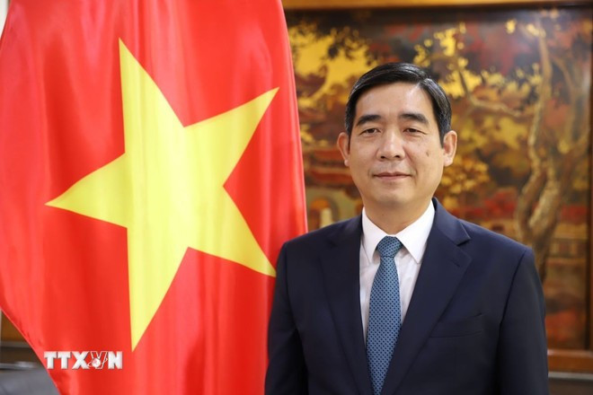 越南驻泰国大使范越雄。(图片来源:越通社) 越南驻泰国大使范越雄。(图片来源:越通社)