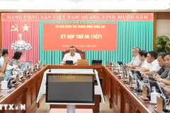 会议场景。（图片来源：越通社）