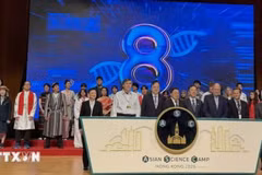 出席活动的各位代表。（图片来源：越通社）