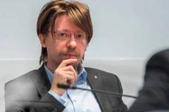 瑞士共产党总书记马西米利亚诺·阿伊。（图片来源：Cronos）