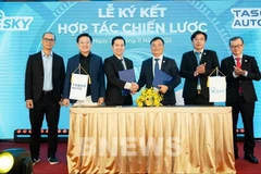 签署仪式。（图片来源：Bnews）