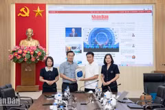 新闻领域的合作对于培育可持续、创新和值得信赖的新闻业至关重要。（明维 摄）