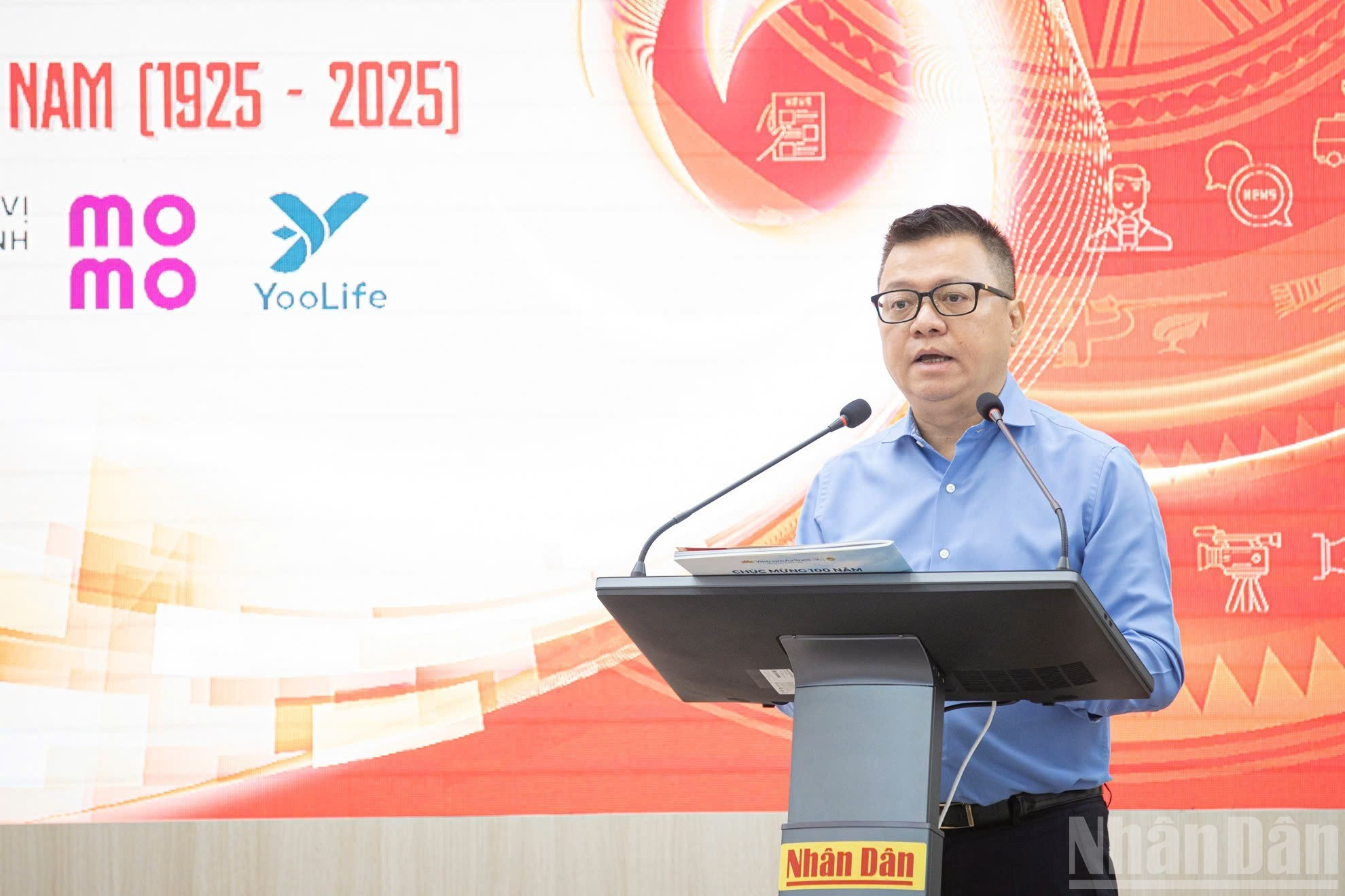 《人民报》总编辑黎国明在活动上发表讲话。 nd1.jpg