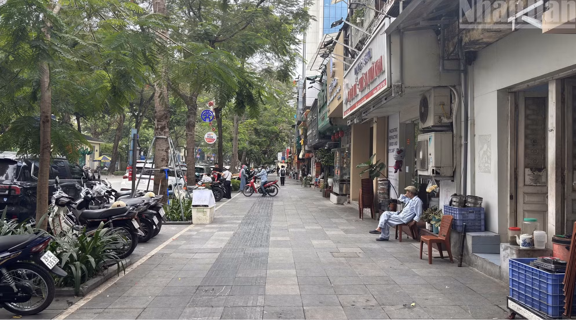 河内：人行道宽敞通畅，彰显城市新面貌【组图】