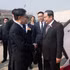 中共中央委员、中国全国人大常委会副委员长王东明到北京首都国际机场迎接国会主席陈青敏及越南高级代表团。
