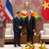 越南国会主席陈青敏会见泰国国王玛哈·哇集拉隆功与王后【组图】