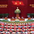 越南共产党第十四届中央委员会第四次全体会议场景。（登科 摄）