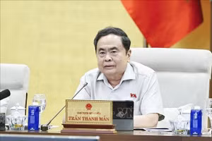 国会主席陈青敏。（图片来源：越通社）