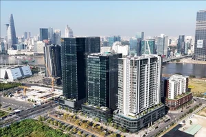 预计将于2025年11月投入运营的越南国际金融中心。（图片来源：越通社）