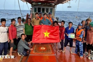 胡志明市全力以赴解除IUU"黄牌"警告。（图片来源：越通社）