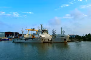 附图：越南颁布内陆港建设投资与经营管理新规。（耀玉 摄）