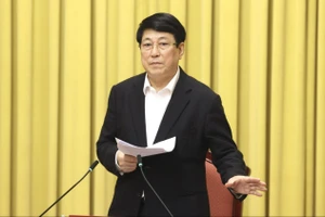 越南国家主席梁强。（图片来源：越通社）