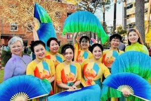 旅居澳大利亚越南人社群的活动之一。（图片来源：越通社）