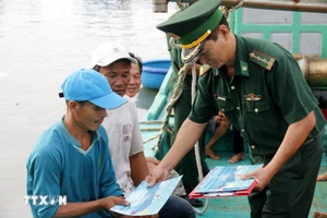 解除IUU“黄牌”警告：同塔省严格管理捕捞船队。（图片来源：越通社）