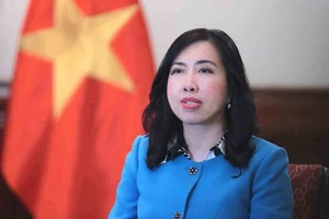 越南副外长黎氏秋姮。（图片来源：越通社）