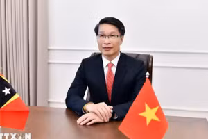 越南驻东帝汶临时代办范平潭。（图片来源：越通社）