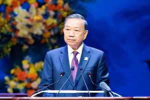 越共中央总书记、国家主席苏林。