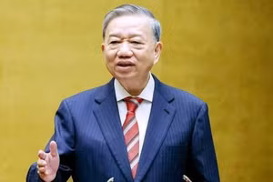 越共中央总书记、国家主席苏林。