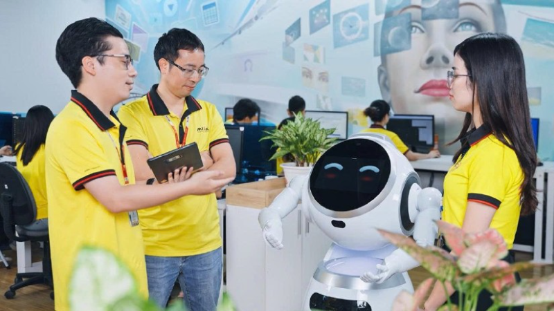 为企业数字化转型夯实基础。（世代 摄）