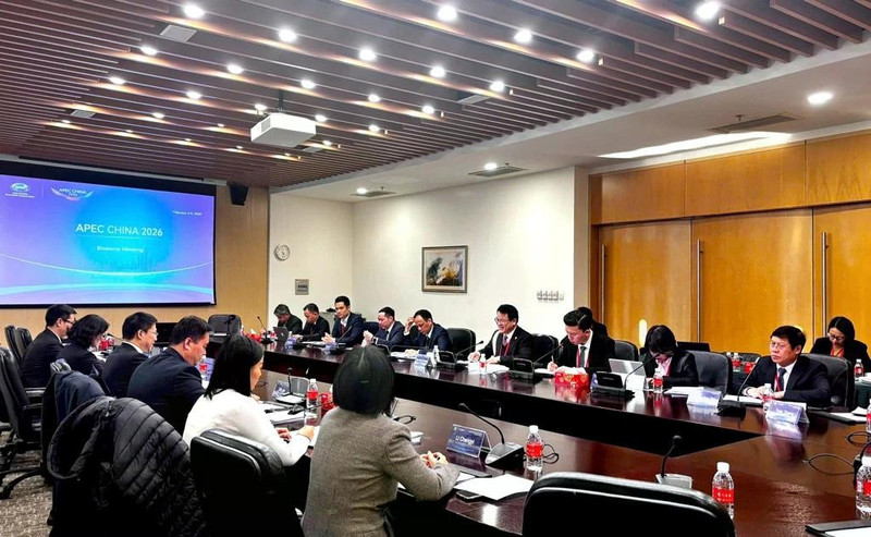 会议场景。（图片来源：越通社）