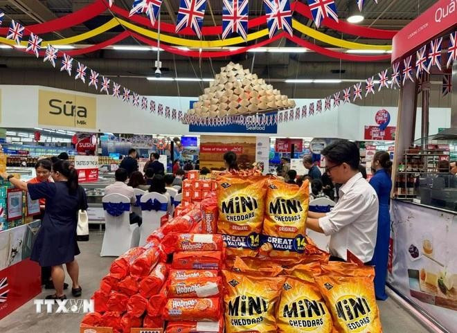 “英国风味——英国美食周”活动首次在胡志明市举办。（图片来源：越通社）