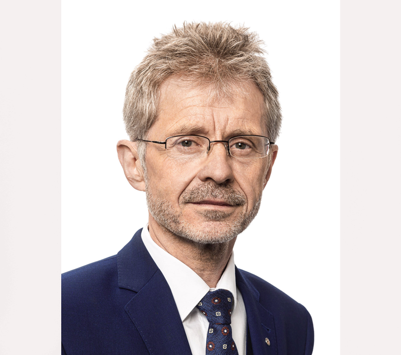 捷克参议院议长米洛什·维斯特奇尔。（图片来源：外交部）