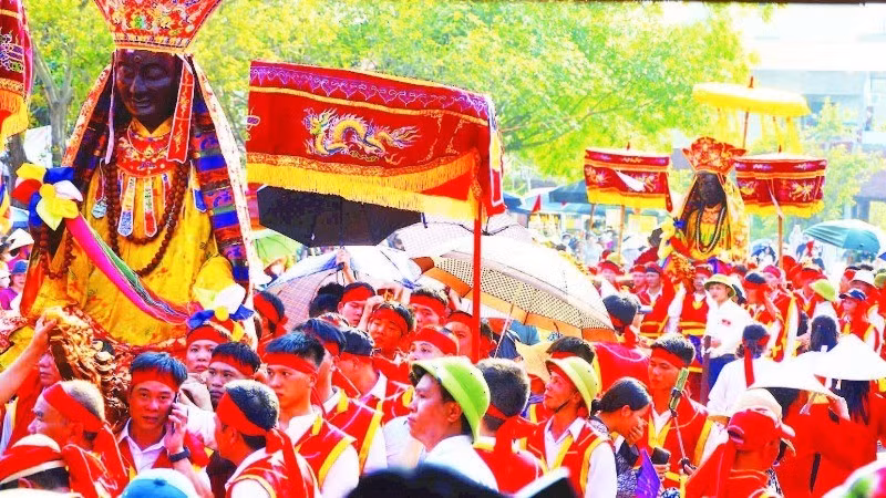 四法佛像迎奉仪式在桑寺隆重举行。
