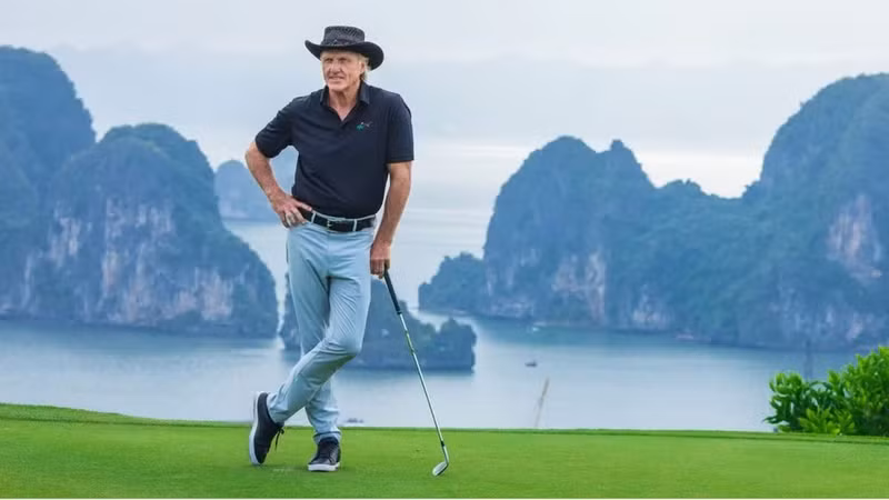 越南旅游大使Greg Norman正持续向世界讲述生动而富有吸引力的越南故事。