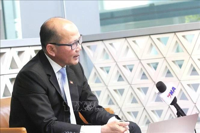 柬埔寨王家研究院国际关系研究所（RAC）亚非与中东研究司代理司长、柬埔寨在越南留学生校友会（CAVA）主席乌赫·良。