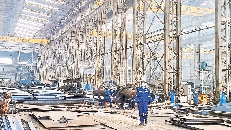 循环生产有助于白藤造船厂降低造船成本。