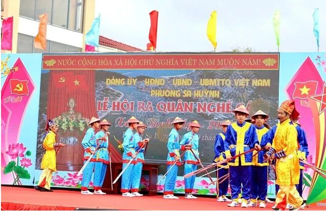 沙黄坊沙黄求渔节。（图片来源：thanhnien.vn）