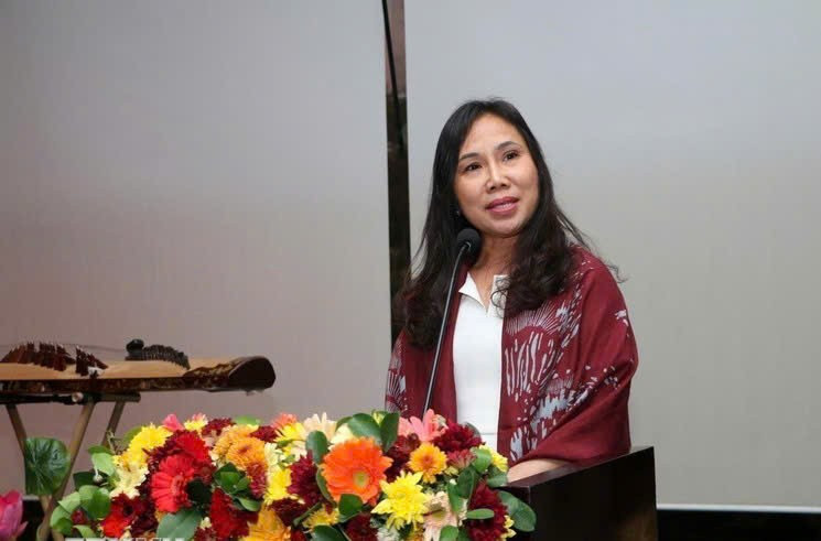 越南驻斯里兰卡大使郑氏心。（图片来源：越通社）