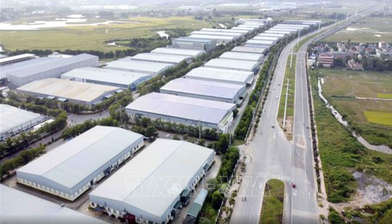 富寿省平川工业园。（图片来源：越通社）