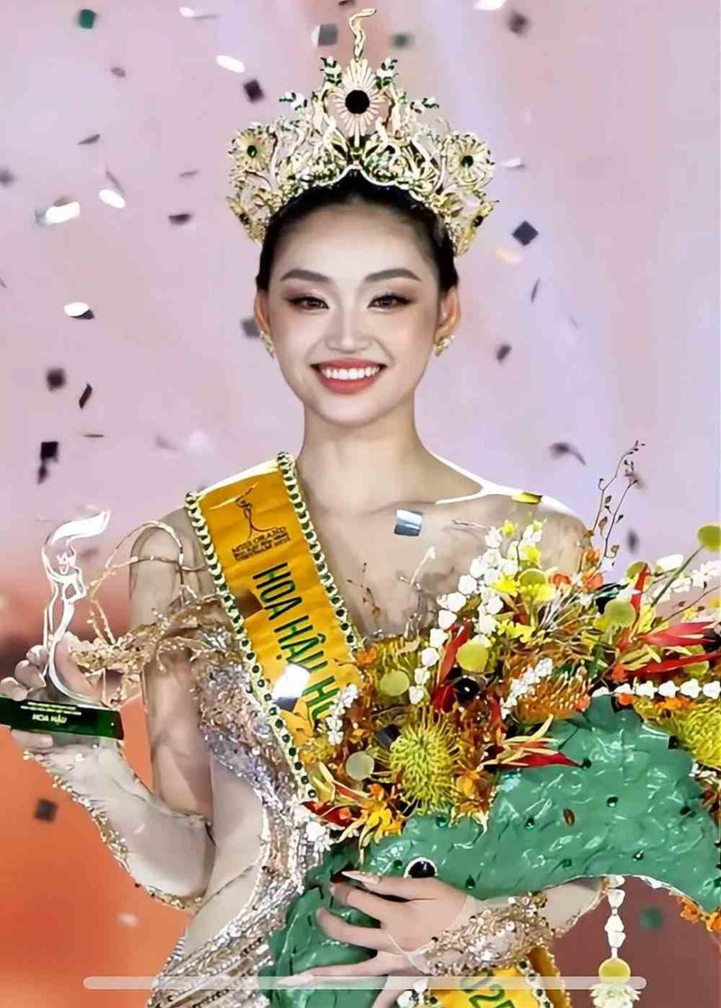 2025年越南和平小姐阮氏燕儿。（图自越通社）