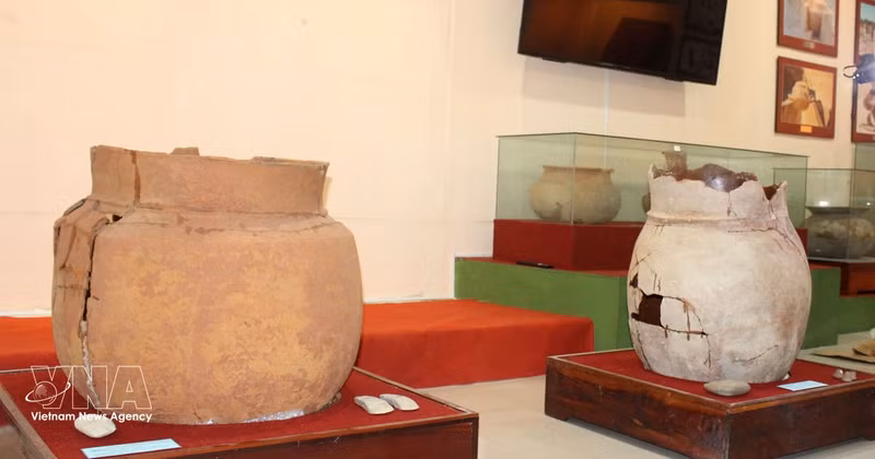 林同省博物馆展示的文物。