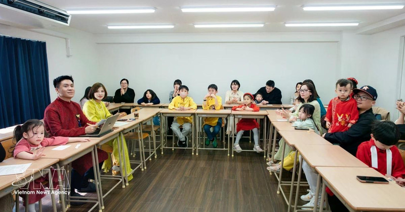 “在日本保护越南文化和越南语”为主题的纪念活动现场。（图片来源：越通社）