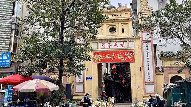 瑞奎“村门街”——河内市中心的乡村魅力（组图） ảnh 13