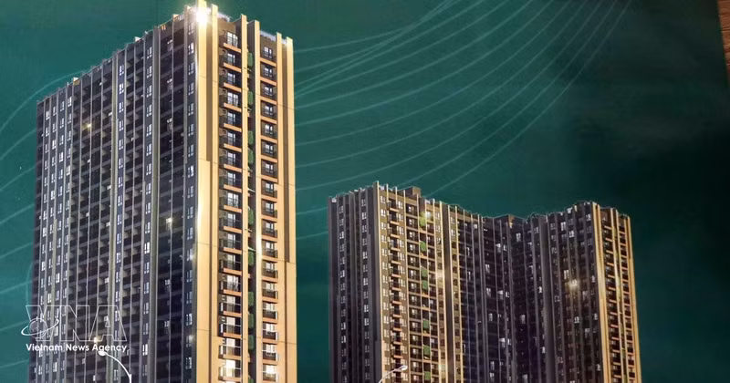 太原省开展 TNG 保障性住房项目。（图片来源：越通社）