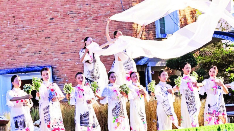 林同省举办多场时尚与音乐表演，吸引了众多观众。