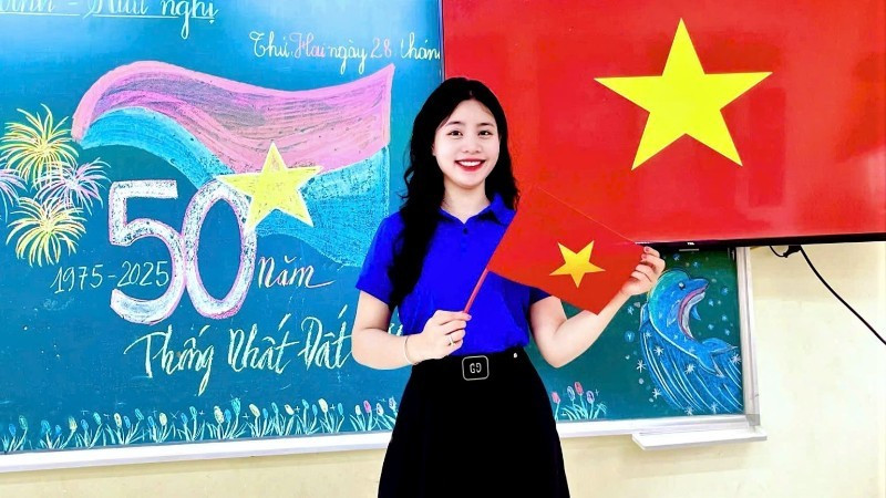 义安省俄都族小学教师罗氏宝薇。