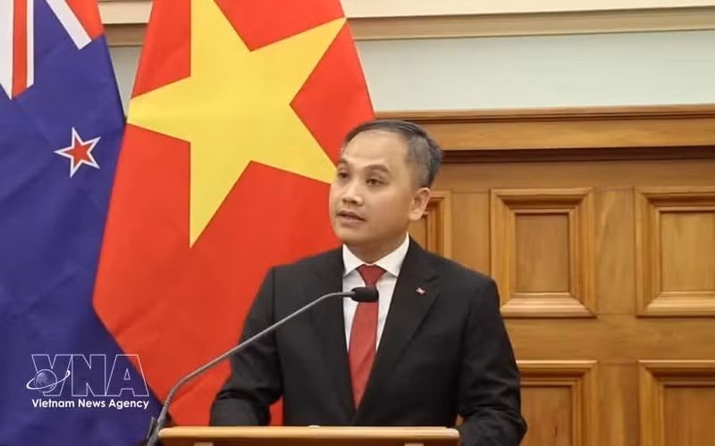 越南驻新西兰大使潘明江。（图片来源：越通社）