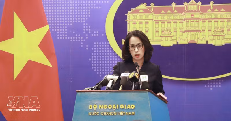 越南外交部发言人范秋姮。（图片来源：越通社）